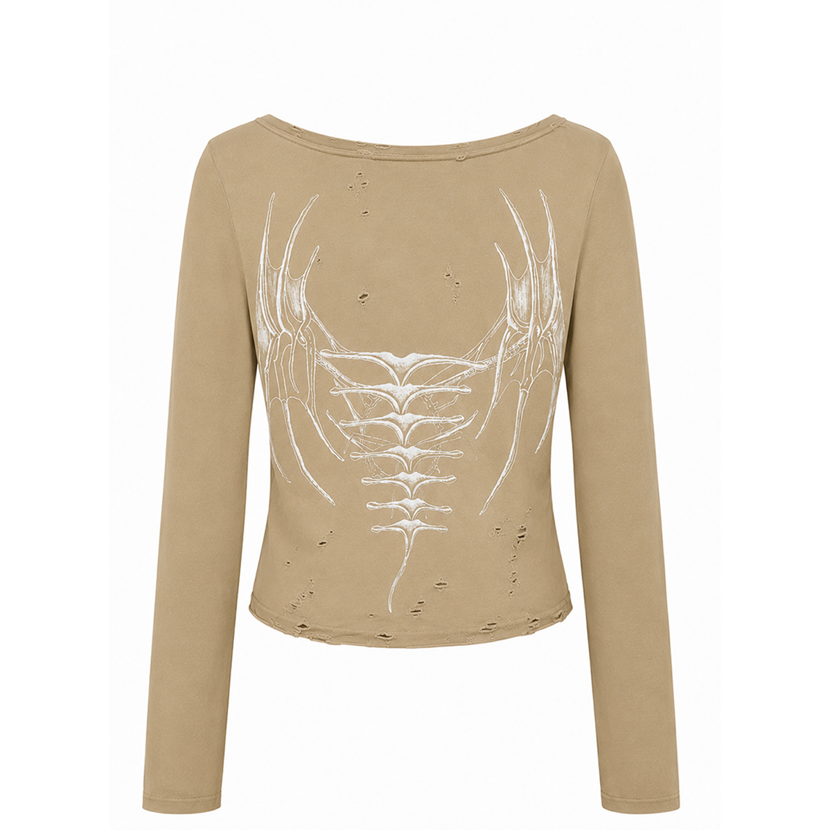 Top Skinny Fit Esqueleto de Angel