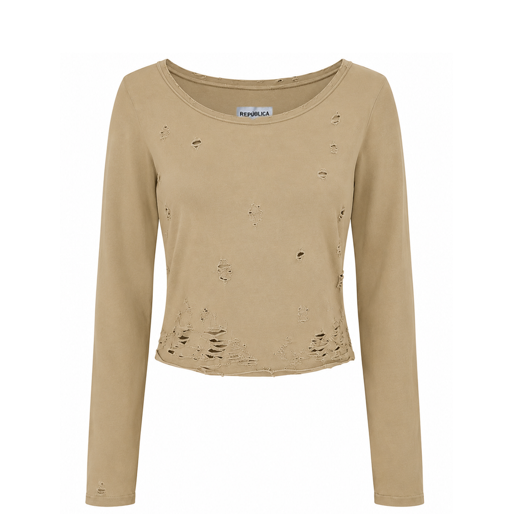 Top Skinny Fit Esqueleto de Angel