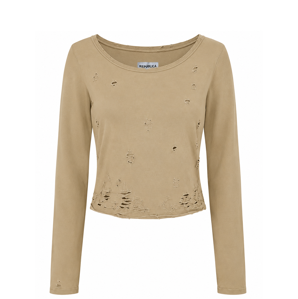 Top Skinny Fit Esqueleto de Angel