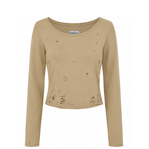 Top Skinny Fit Esqueleto de Angel